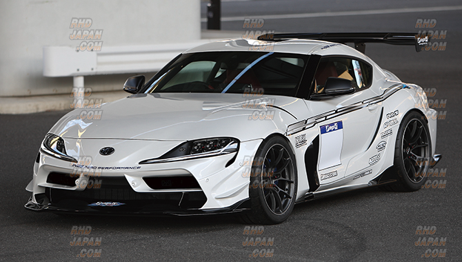 ings N-Spec Wide Aero Fender Kit Front FRP - GR Supra - RHDJapan